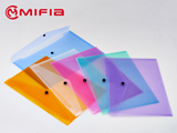 Clear Plastic PP Envelope Folders