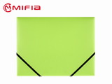 Colored PP Elastic Folder - Green