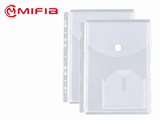 11-Hole Polypropylene Sheet Protector for Binders with CD Protection Sleeve and backside pocket