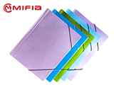 Glitter Metallic Elastic Folder