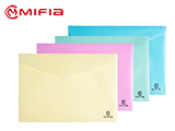 Plastic Sandy Pastel Envelope Folder